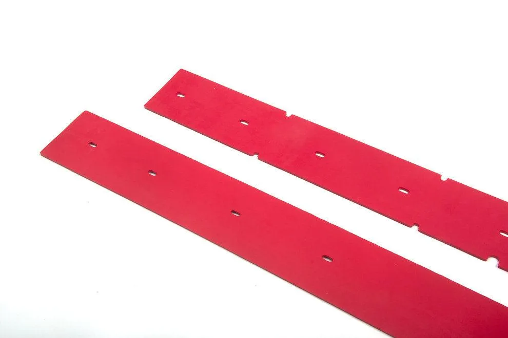 Squeegee Rubber for RT15 Floor Scrubber Machines, Red