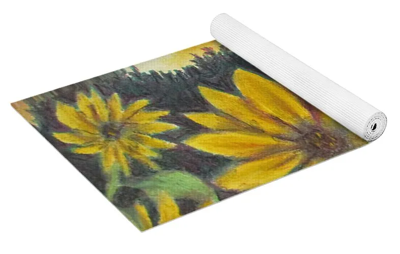 Sunflower Hue - Yoga Mat