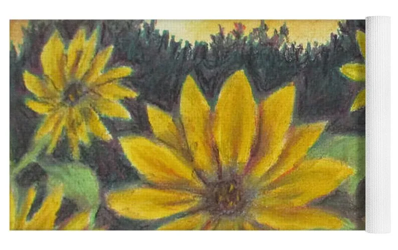 Sunflower Hue - Yoga Mat