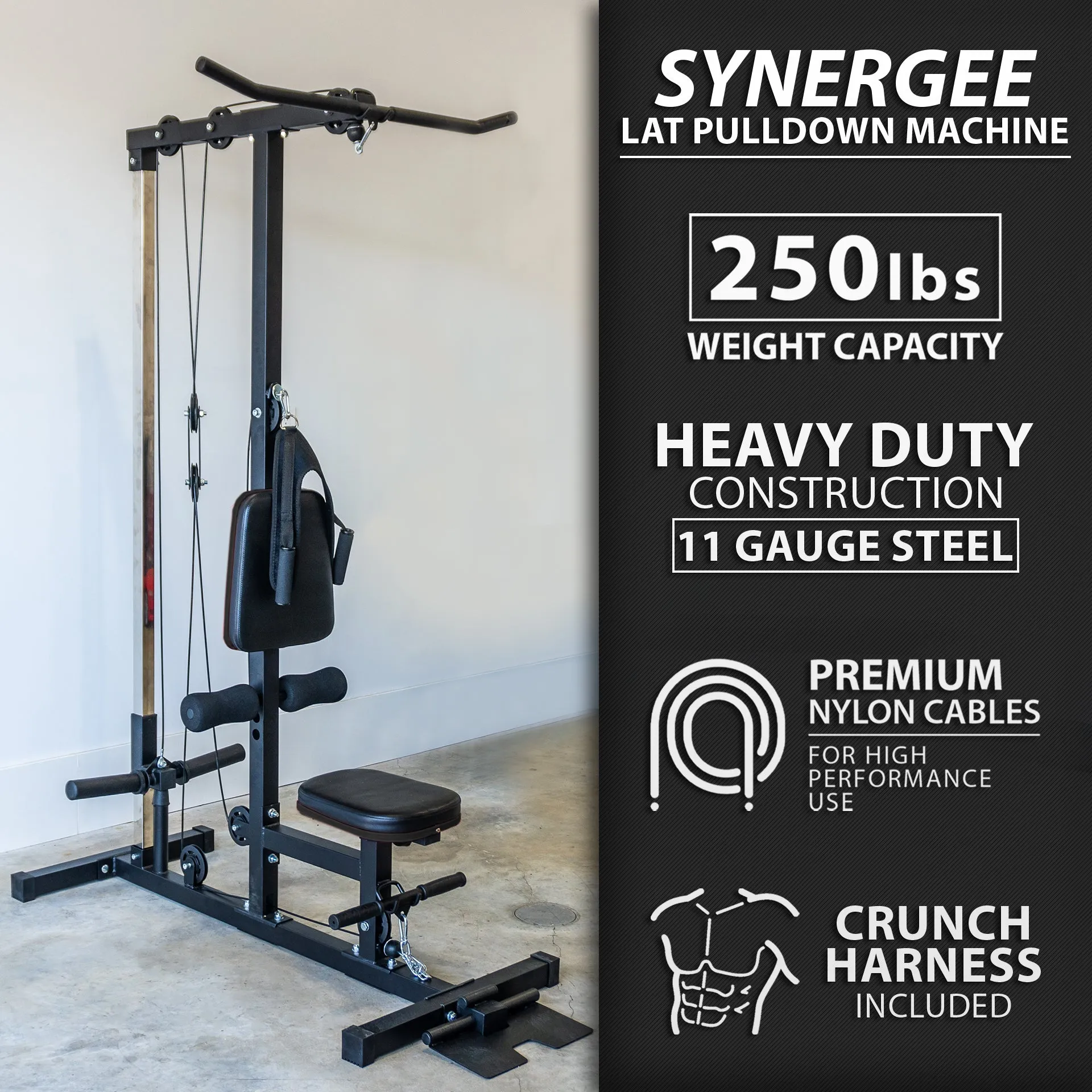 Synergee Lat Pulldown Machine