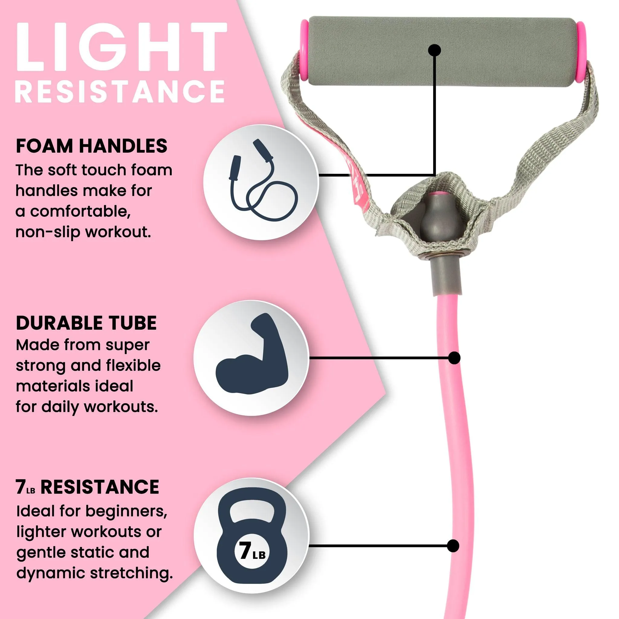 Toning Tube Pink - Light Resistance