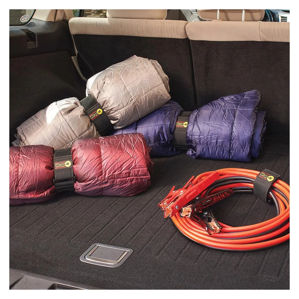 Wrap-It Storage Super-Stretch Storage Straps (Assorted 6-Pack)